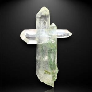 Crucifix Shape Chlorine Quartz From Balochistan Pakistan